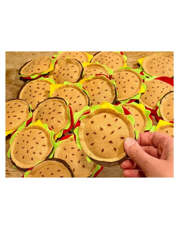 PROXIMA DESIGNS Burger Cat Toy