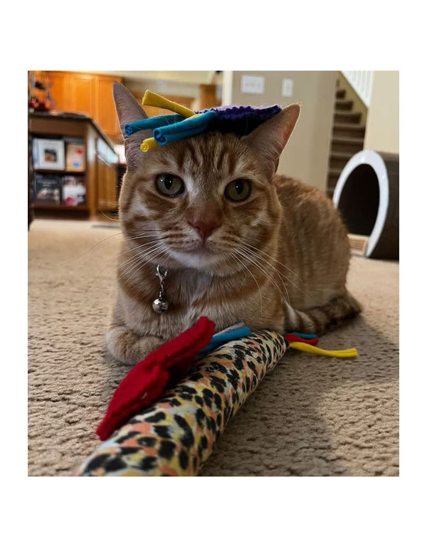 PROXIMA DESIGNS Rainbow Catnip Kicker Cat Toy