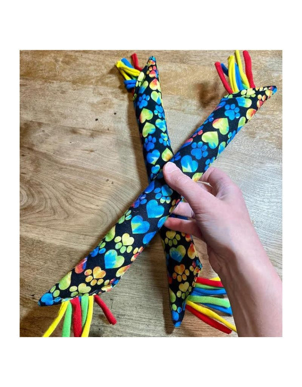 PROXIMA DESIGNS Rainbow Catnip Kicker Cat Toy