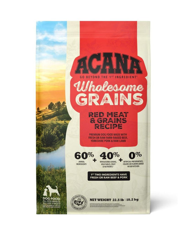 ACANA Wholesome Grains Red Meat Dry Dog Food