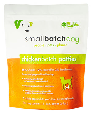 SMALL BATCH Frozen Dog Food Chicken