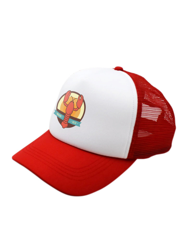 PUPLID Dog Trucker Hat Maine Lobster