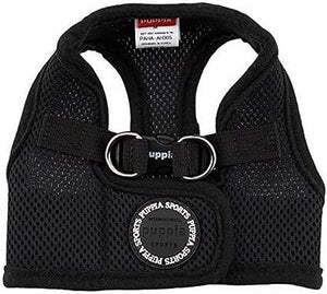 PUPPIA Vest Harness B Black