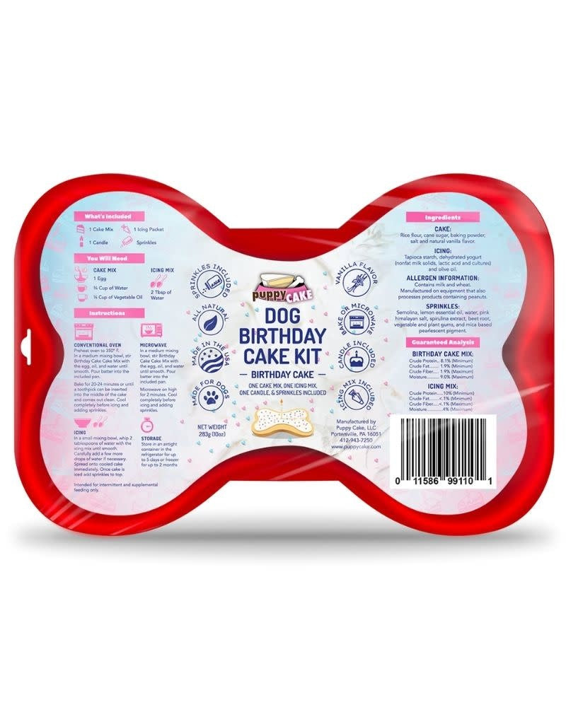 PUPPY CAKE Birthday Cake Kit