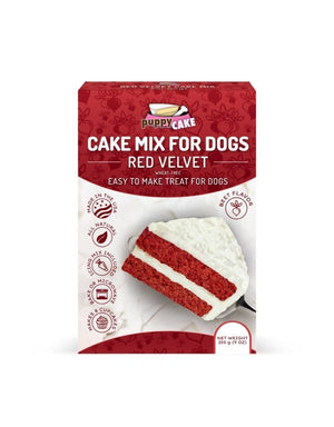 PUPPY CAKE  Red Velvet Cake Mix