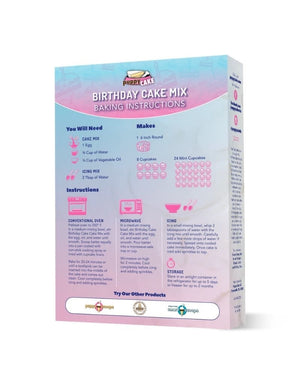 PUPPY CAKE Birthday Cake with Sprinkles Cake Mix