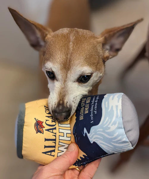 ALLAGASH BREWING Beer Can Dog Toy