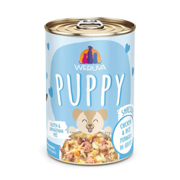 WERUVA Puppy Chicken & Rice Formula Canned Dog Food Case