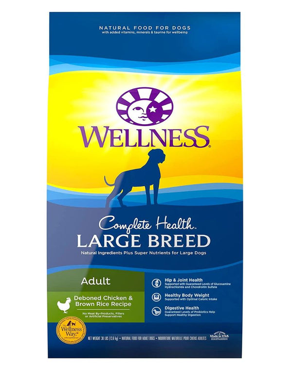 WELLNESS Complete Health Dry Dog Food Large Breed