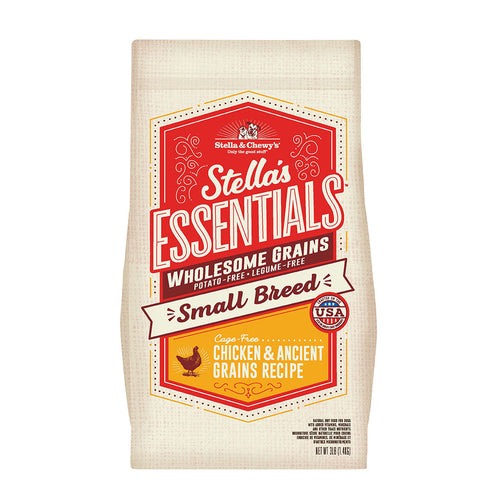 STELLA & CHEWY'S Dry Small Breed Dog Food Essentials Cage-Free Chicken and Ancient Grains