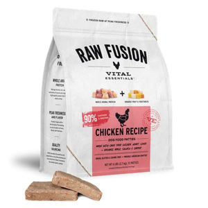 VITAL ESSENTIALS Fusion Raw Frozen Dog Food 6 lb.
