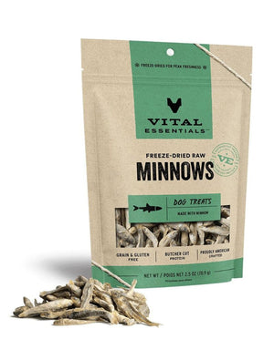 VITAL ESSENTIALS Freezedried Minnow Dog Treats