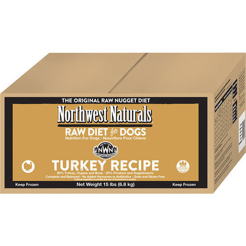 NORTHWEST NATURALS Frozen Raw Turkey Dog Food