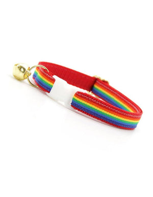 MADE BY CLEO Cat Collar Retro Rainbow
