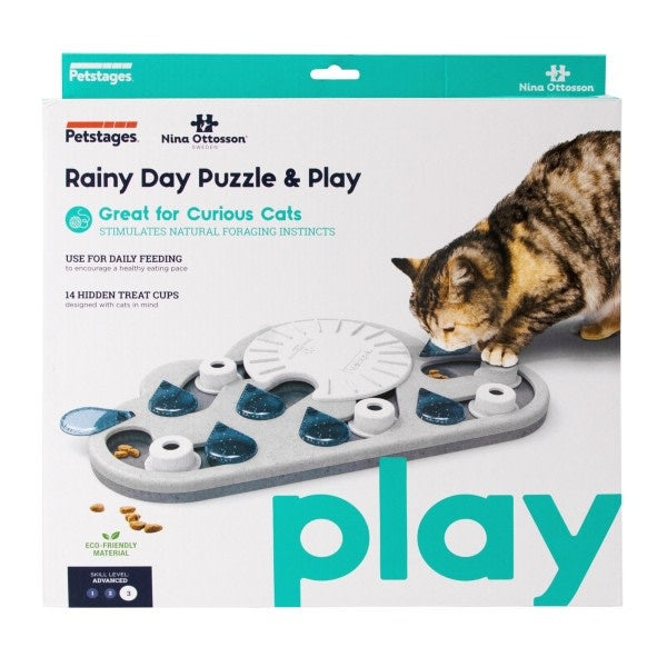 NINA OTTOSSON Rainy Day Puzzle & Play Cat Toy