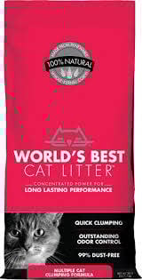 WORLDS BEST Clumping Unscented Multi-Cat Litter