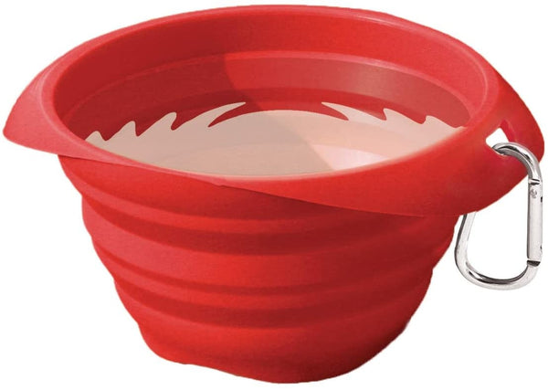 KURGO Collapsible Silicone Travel Bowl