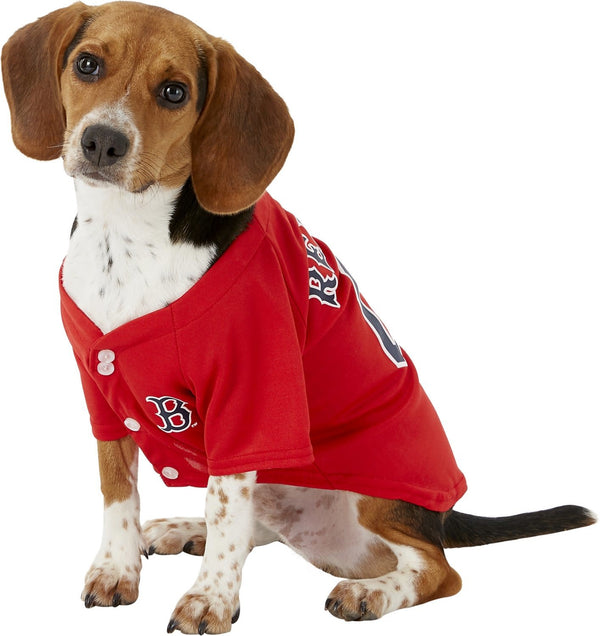 PETS FIRST CO. Red Sox Jersey Red