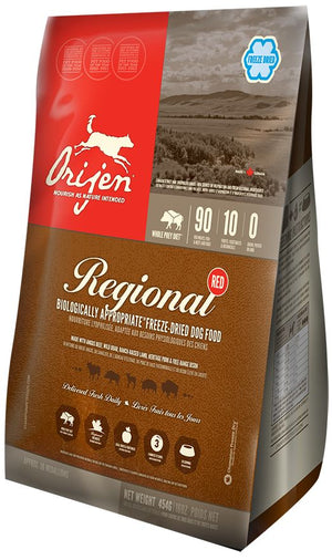 ORIJEN Regional Red Freezedried Dog Food