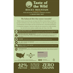 TASTE OF THE WILD Rocky Mountain Grain-Free Dry Cat Food