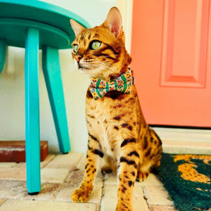 MADE BY CLEO Cat Bow Tie Arbor Rose