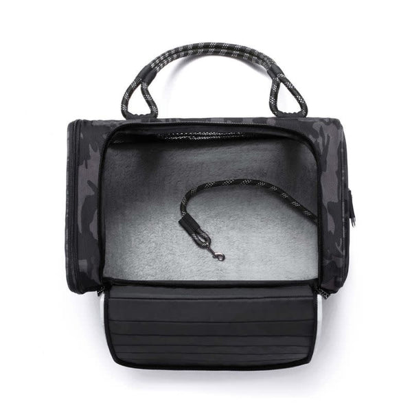 ROVERLUND Out of Office Pet Carrier Black Camo L