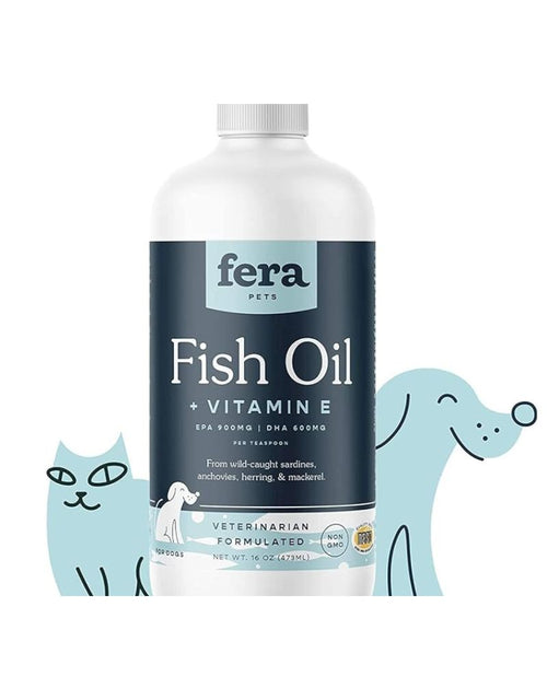 FERA PET ORGANICS Dog and Cat Fish Oil