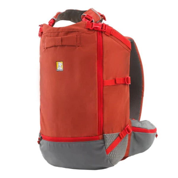RUFFWEAR Hitch Hiker Dog Backpack Carrier Red Clay