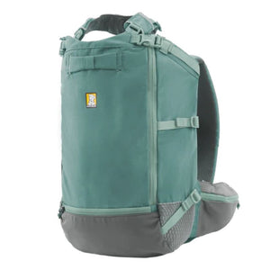 RUFFWEAR Hitch Hiker Dog Backpack Carrier River Rock Green