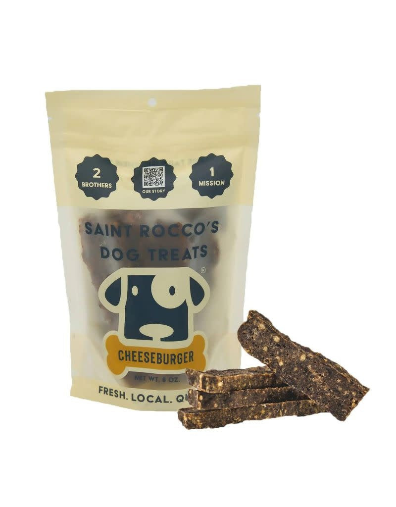 SAINT ROCCO'S DOG TREATS Cheeseburger Dog Treats
