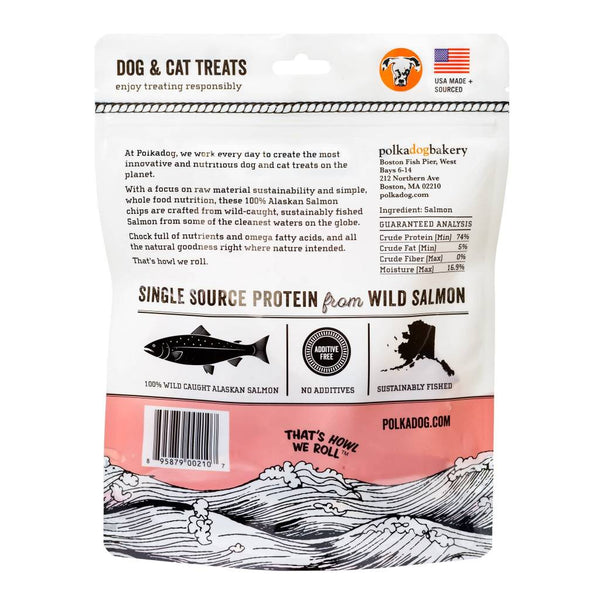 POLKA DOG Salmon Chips 4 oz