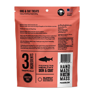 POLKA DOG Salmon Says Bone Treats 7oz