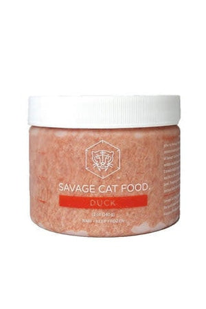 SAVAGE CAT Frozen Raw Cat Food Duck
