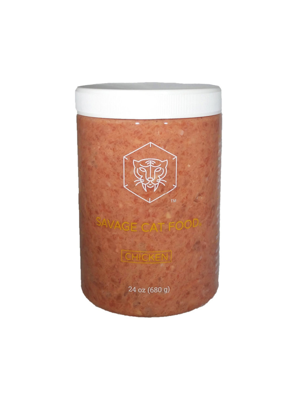 SAVAGE CAT Frozen Raw Cat Food Chicken