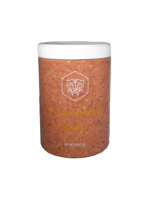 SAVAGE CAT Frozen Raw Cat Food Chicken