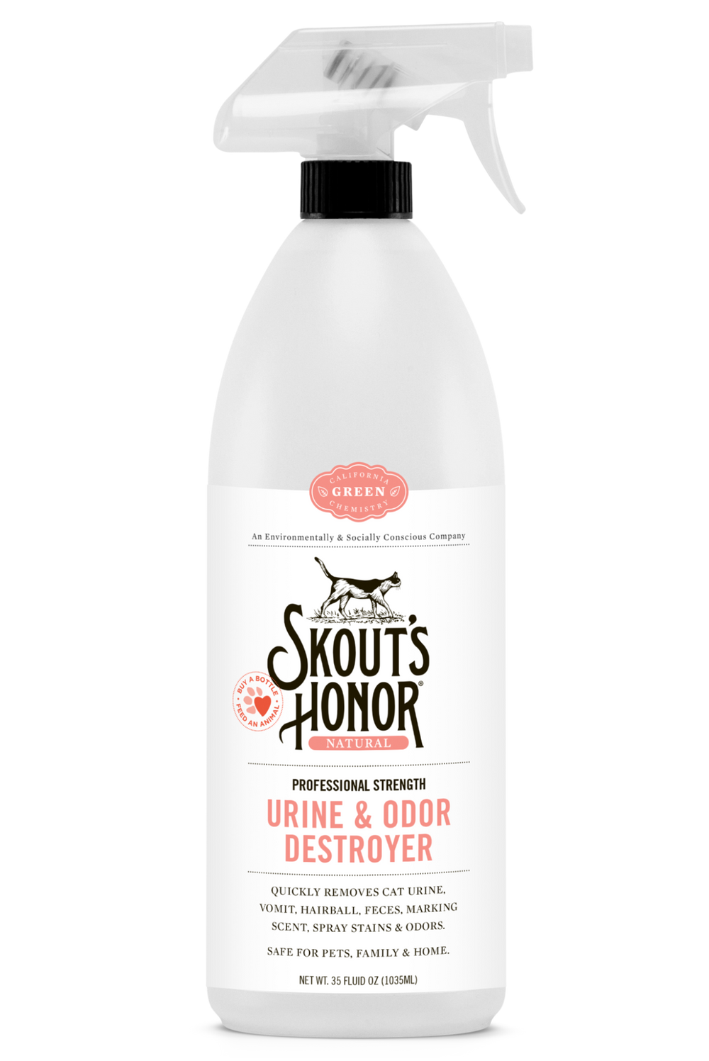 SKOUTS HONOR Cat Urine & Odor Destroyer 35OZ