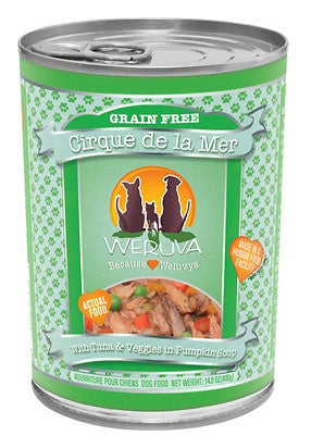 WERUVA Cirque De La Mer Grain-Free Canned Dog Food Case