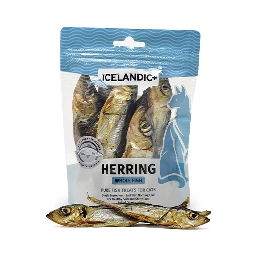 ICELANDIC+ Cat Treat Whole Herring 1.5oz