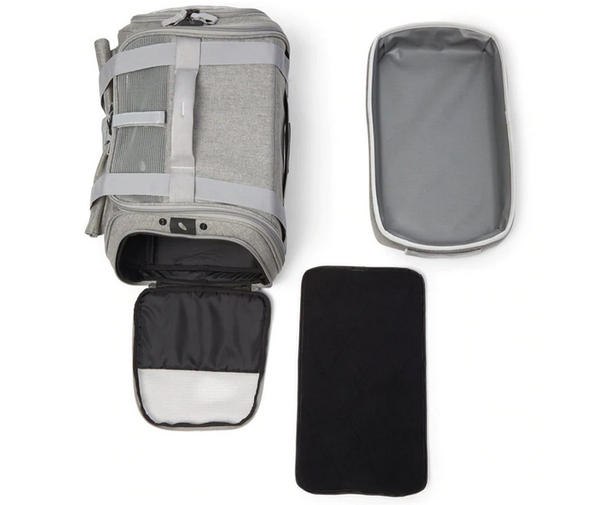 TRAVEL CAT The Transpurrter Ultimate Calming Convertible Cat Carrier Gray