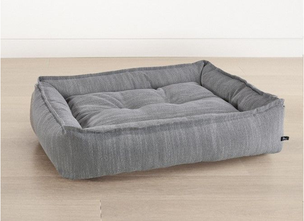 BOWSER Sterling Lounge Bed Stone Grey