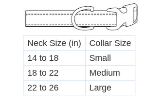 THE BELTED COW Original Maine Silhouette Dog Collar