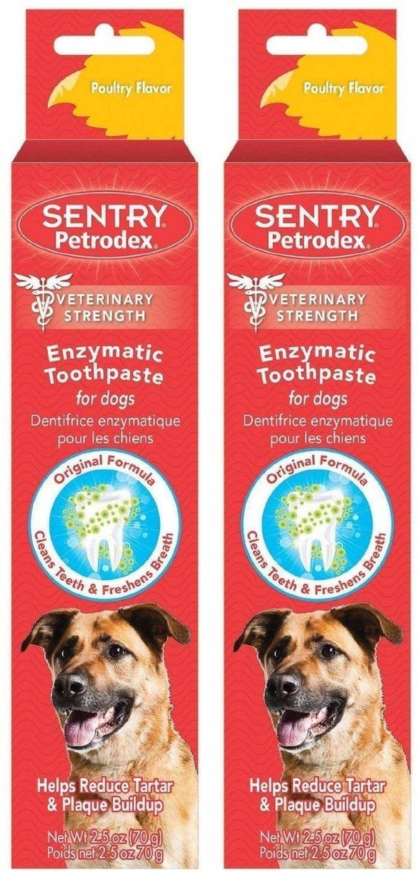 PETRODEX Enzymatic Toothpaste for Dogs Poultry Flavor 6.2 oz