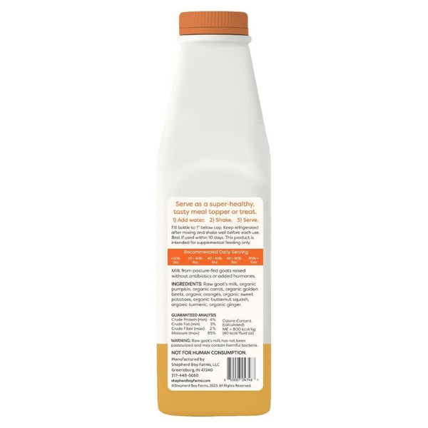 SHEPHERD BOY FARMS Freeze-dried Raw Goat Milk Golden Blend