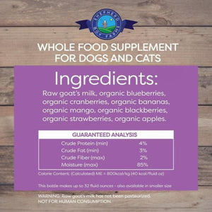 SHEPHERD BOY FARMS Freeze-dried Raw Goat Milk Super Fruit Blend