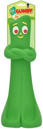 MULTIPET Latex Squeaky Dog Toy Gumby 11 inch