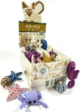 KARMA CAT Beach Felt Cat Toy