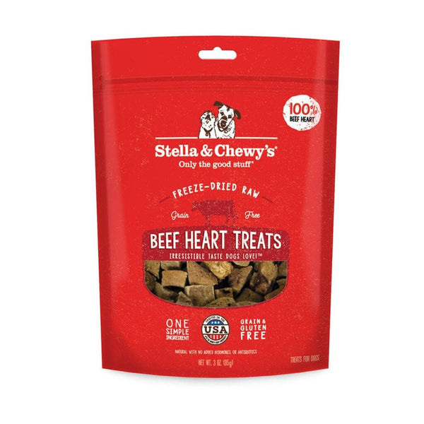 STELLA & CHEWY'S Freeze-Dried Beef Heart Dog Treat 3OZ
