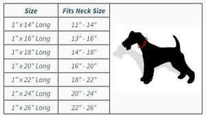 FISH & BONE Stitched Leather Collar Black