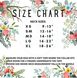 SEW FETCH Dog Collar Old Maine Flag