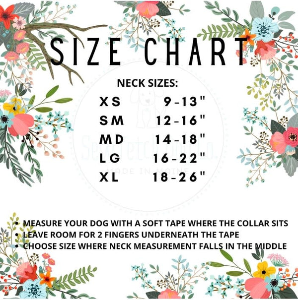 SEW FETCH Dog Collar Old Maine Flag